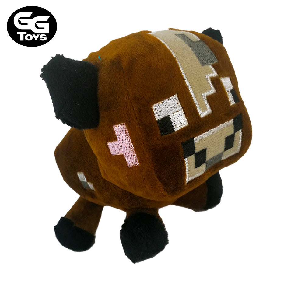 Vaca - Minecraft - Peluche 16 cm - Algodón/ Felpa