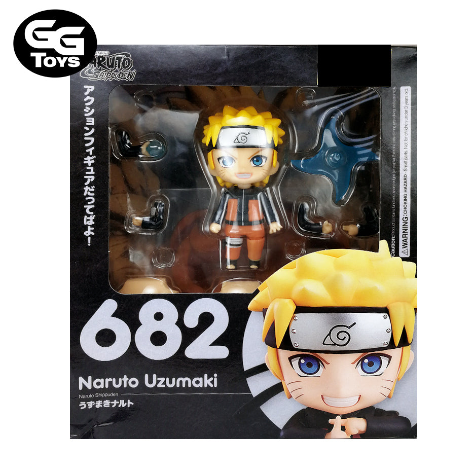 Naruto Nendoroid -  Naruto Shippuden - Figura de Acción 10 cm - En Caja - PVC / Plástico - GG Toys