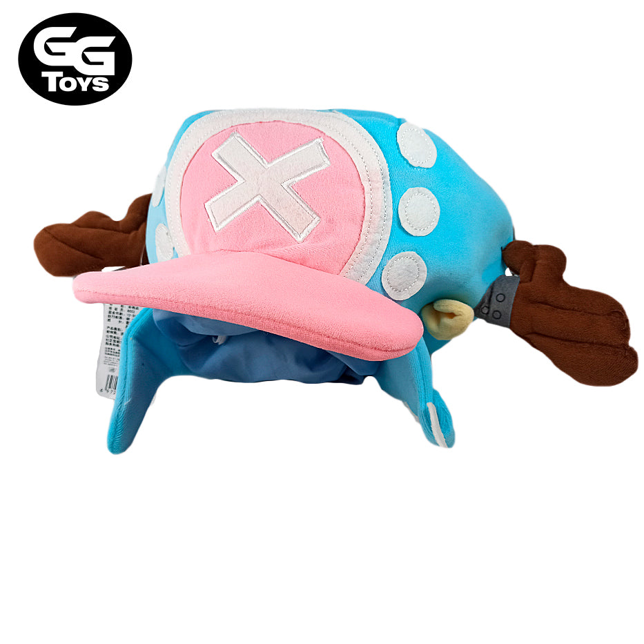 Gorro Chopper Celeste - One Piece - Cosplay 22 cm - Algodón/ Felpa