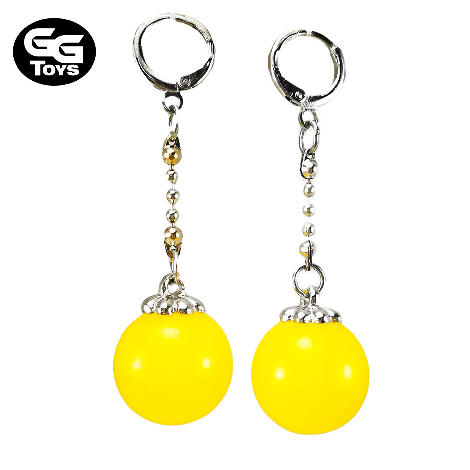 Aretes Potara - Dragon Ball Super 2 cm - Aleación de Zinc - GG Toys