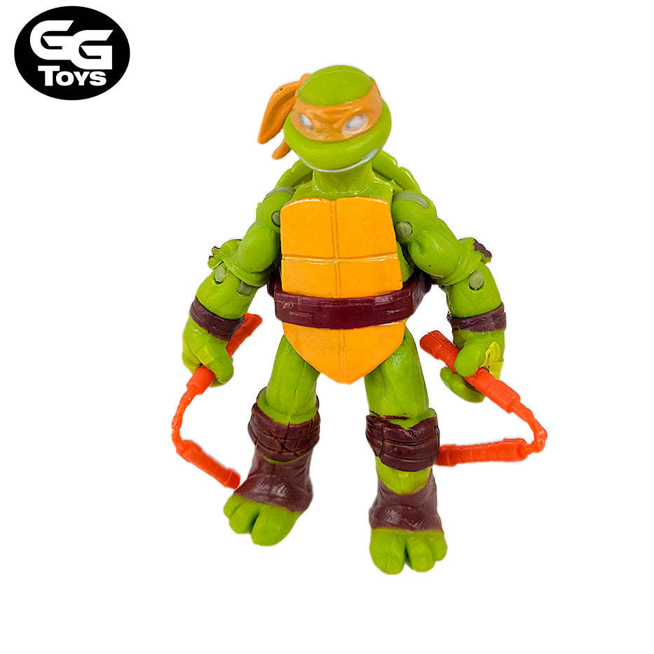 Set Tortugas Ninja - Figura de Acción 12 cm - PVC / Plástico