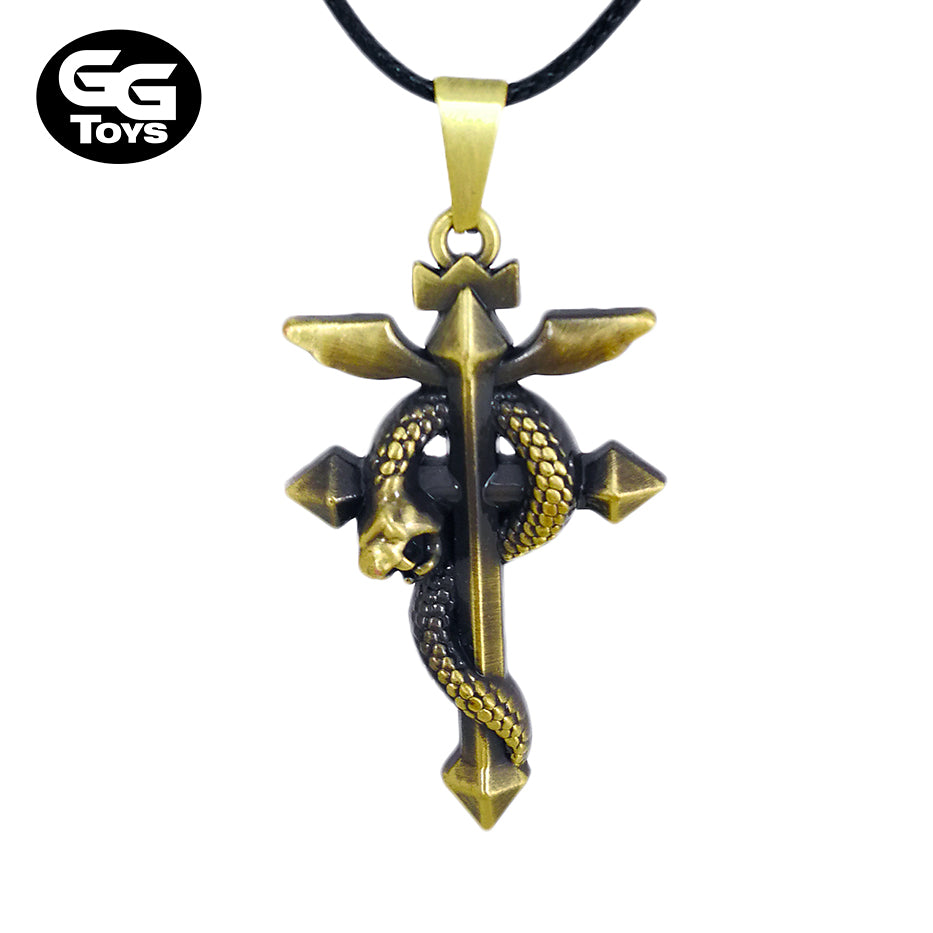 Flamel - Full Metal Alchemist - Collar 5 cm - Aleación de Zinc