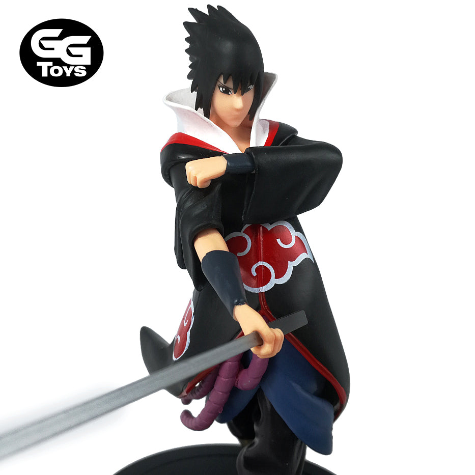 Sasuke Akatsuki - Naruto Shippuden - Figura de Acción 18 cm - PVC / Plástico - GG Toys