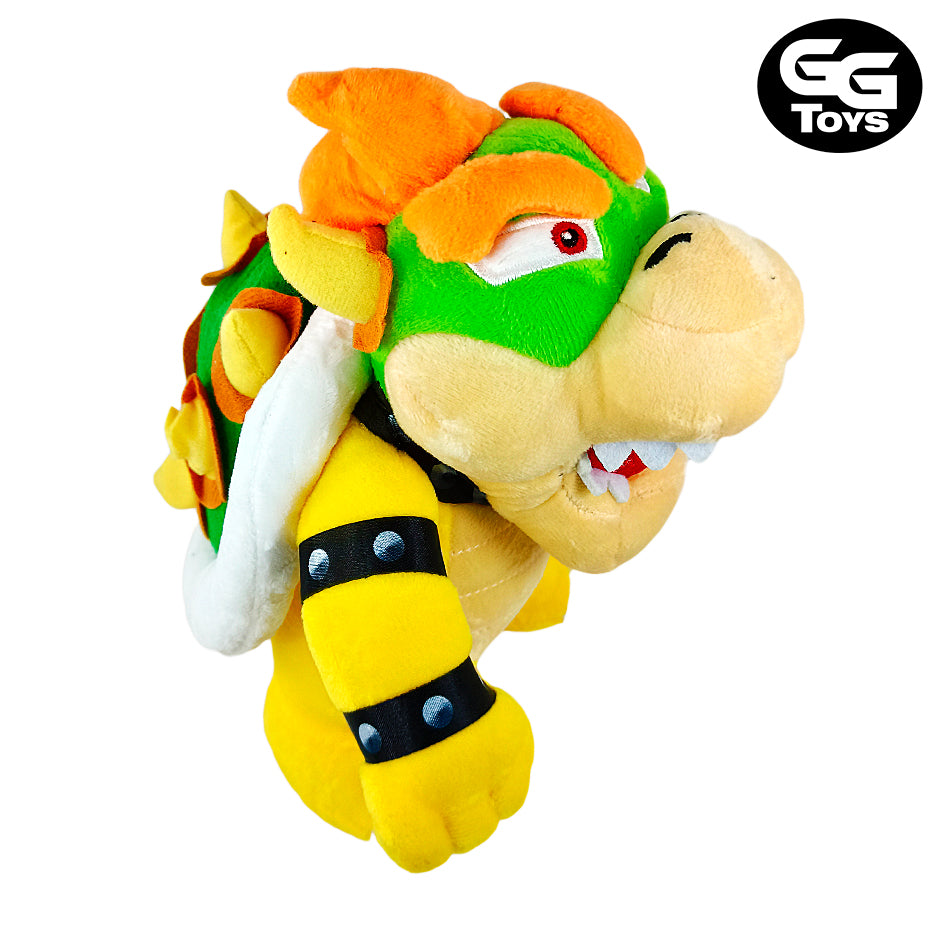 Bowser - Mario Bros - Peluche 24 cm - Algodón/ Felpa