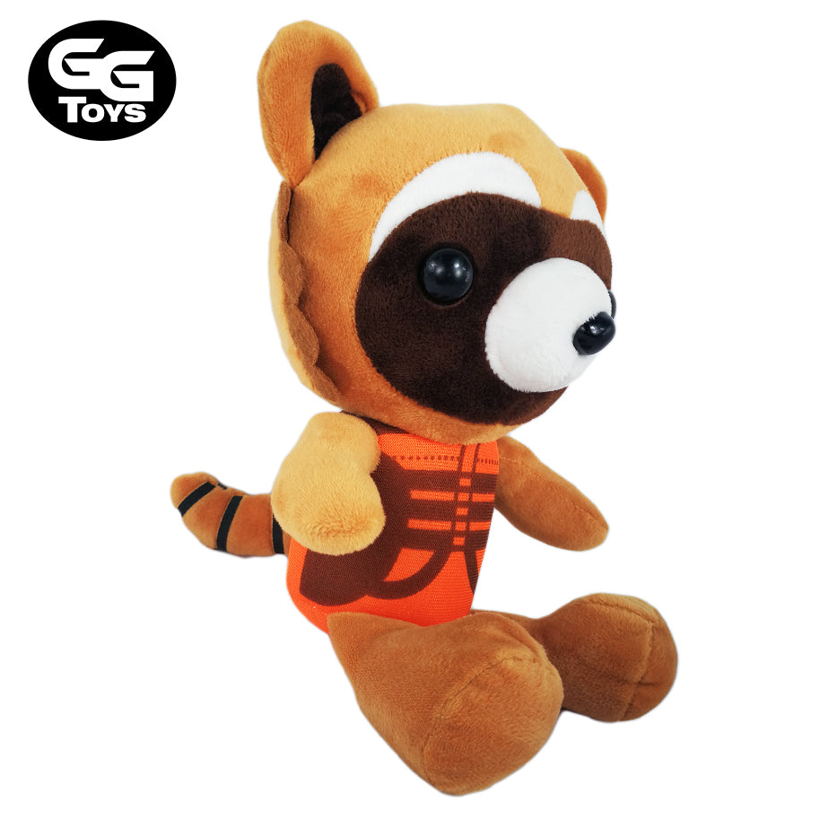 Rocket Racoon - Guardianes de la Galaxia - Marvel Comics - Peluche 23 cm - Algodón Felpa