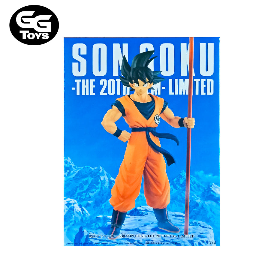 Goku Baculo Sagrado- Dragon Ball - Figura de Acción 20 cm - En Caja - PVC / Plástico