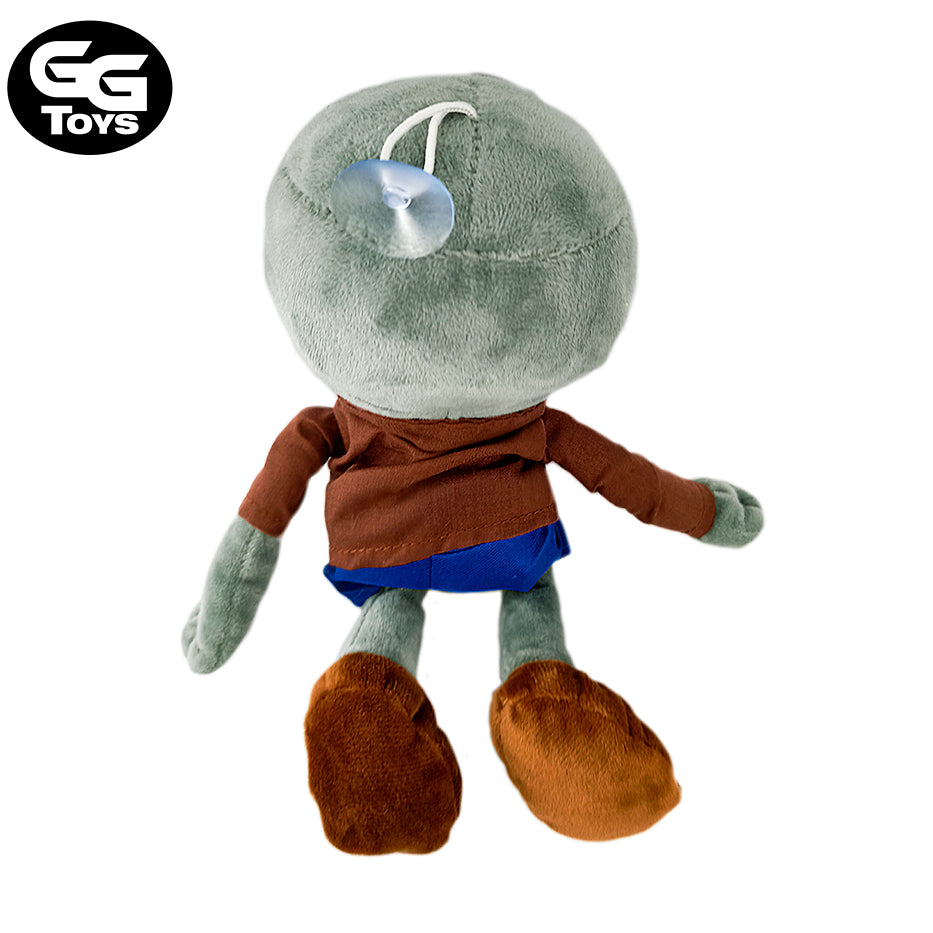 Zombie - Plantas vs Zombies - Peluche 16 cm - Algodón/ Felpa