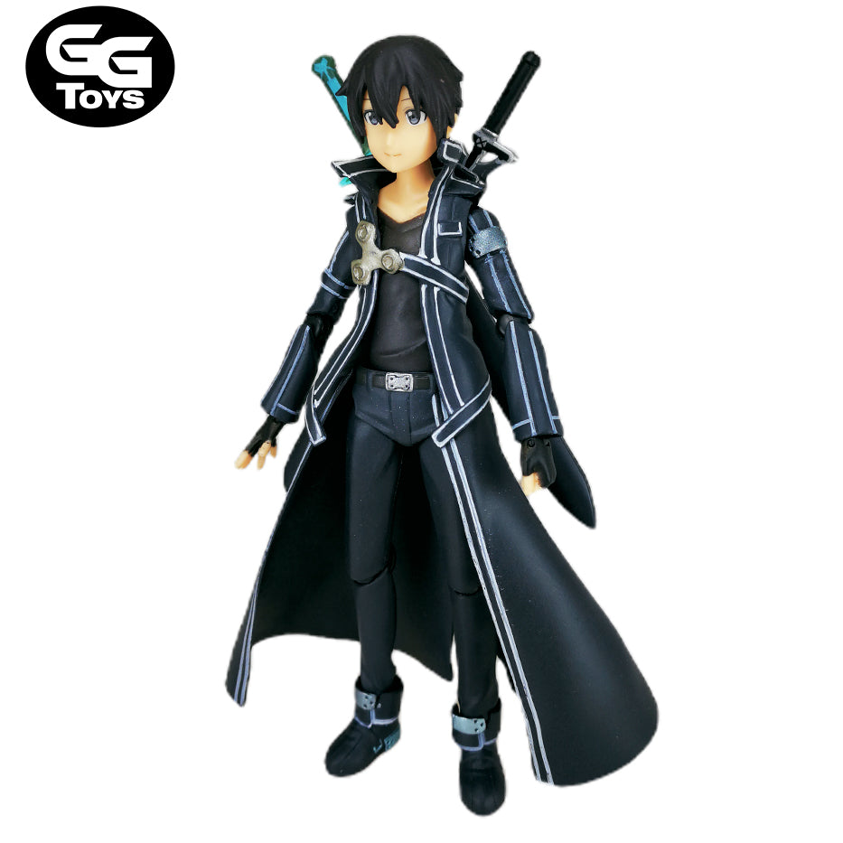 Kirito Articulable - Sword Art Online - Figura de Acción 15 cm - En Caja - PVC / Plástico - GG Toys