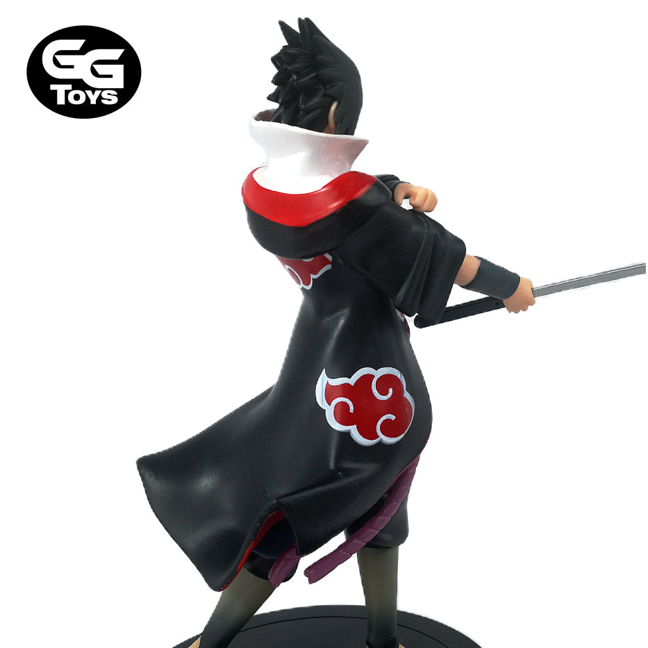 Sasuke Akatsuki - Naruto Shippuden - Figura de Acción 18 cm - PVC / Plástico - GG Toys