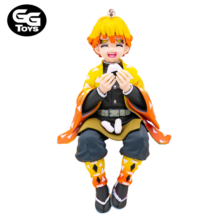 Zenitsu Comiendo - Demon Slayer - Figura de Acción 14 cm - En Caja - PVC / Plástico
