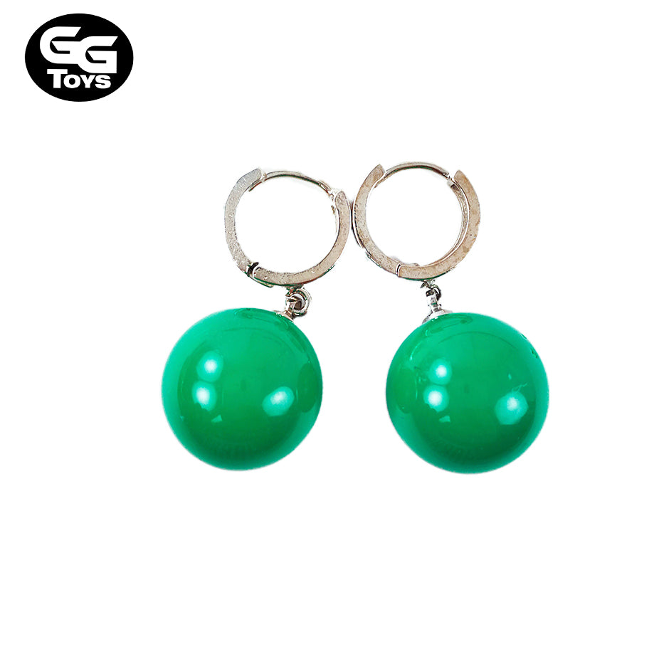 Aretes Potara - Dragon Ball Super 2 cm - Aleación de Zinc - GG Toys