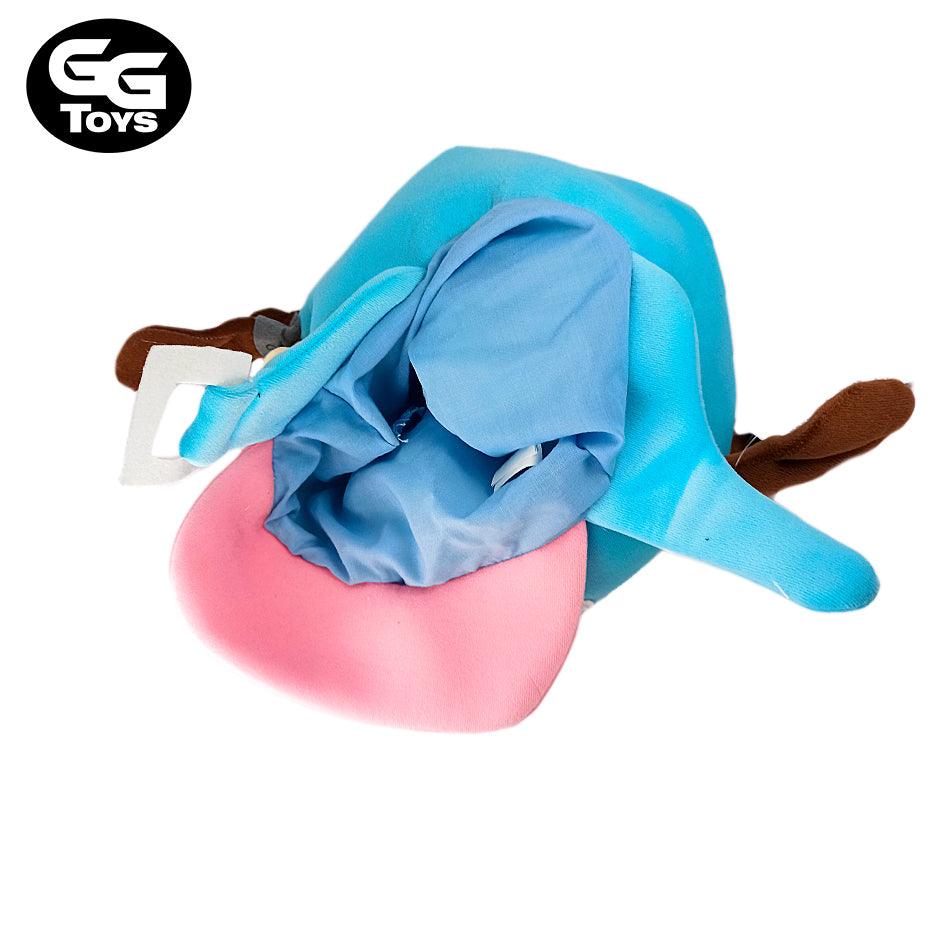 Gorro Chopper Celeste - One Piece - Cosplay 22 cm - Algodón/ Felpa