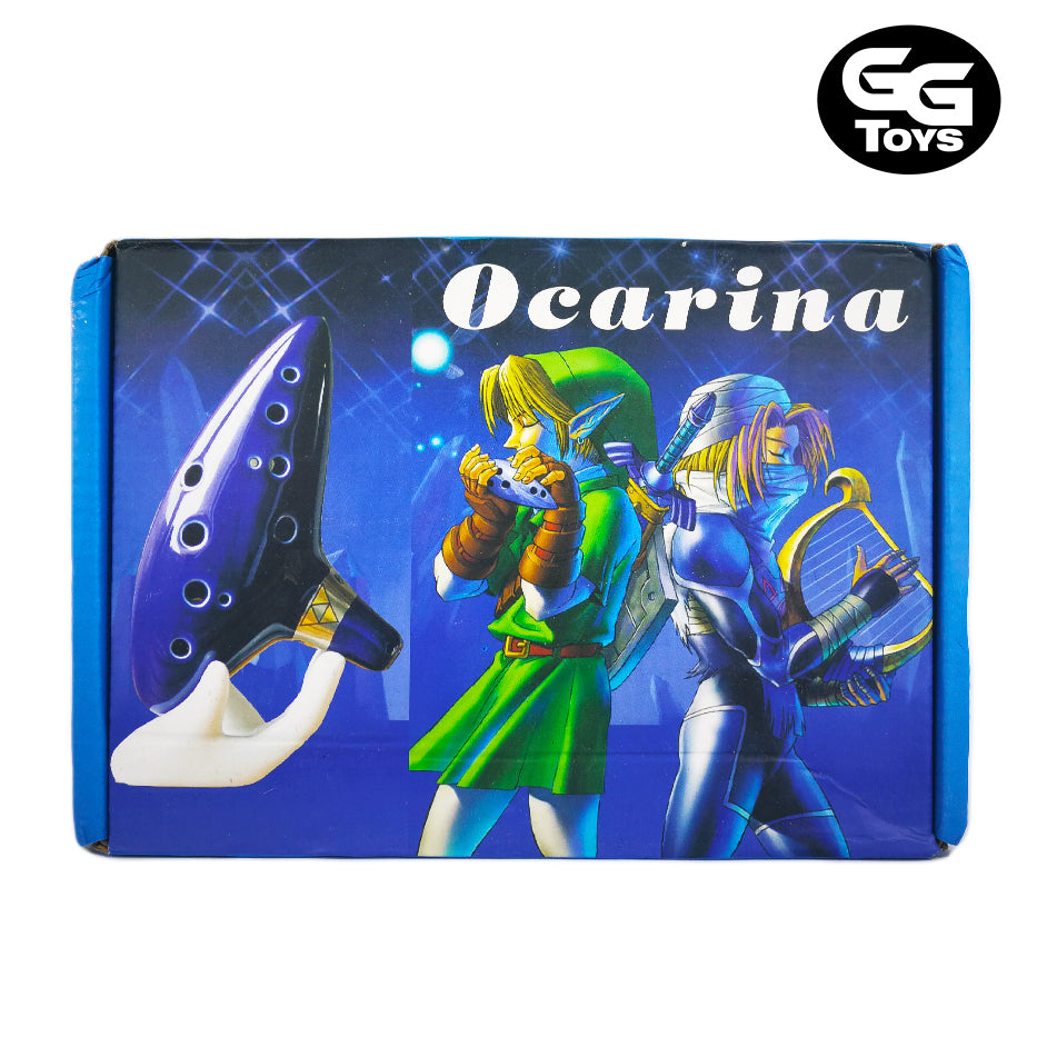 Ocarina del Tiempo - The Legend of Zelda: Ocarina of Time - Coleccionable 10x6x4 cm - En Caja - Cerámica
