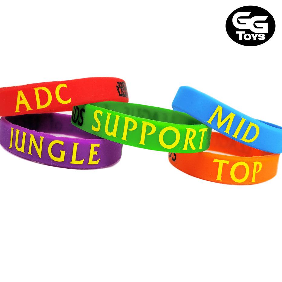 Pulseras - League of Legends - 6 cm - Silicón