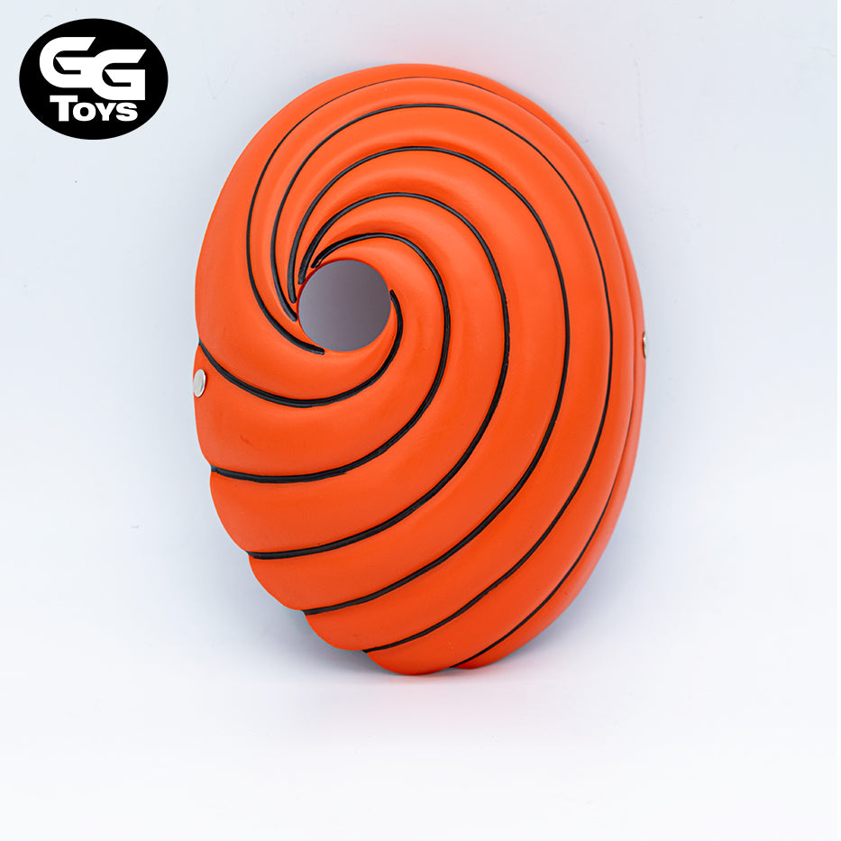 Mascara de Obito - Naruto Shippuden - Adulto Ajustable - PVC / Plástico