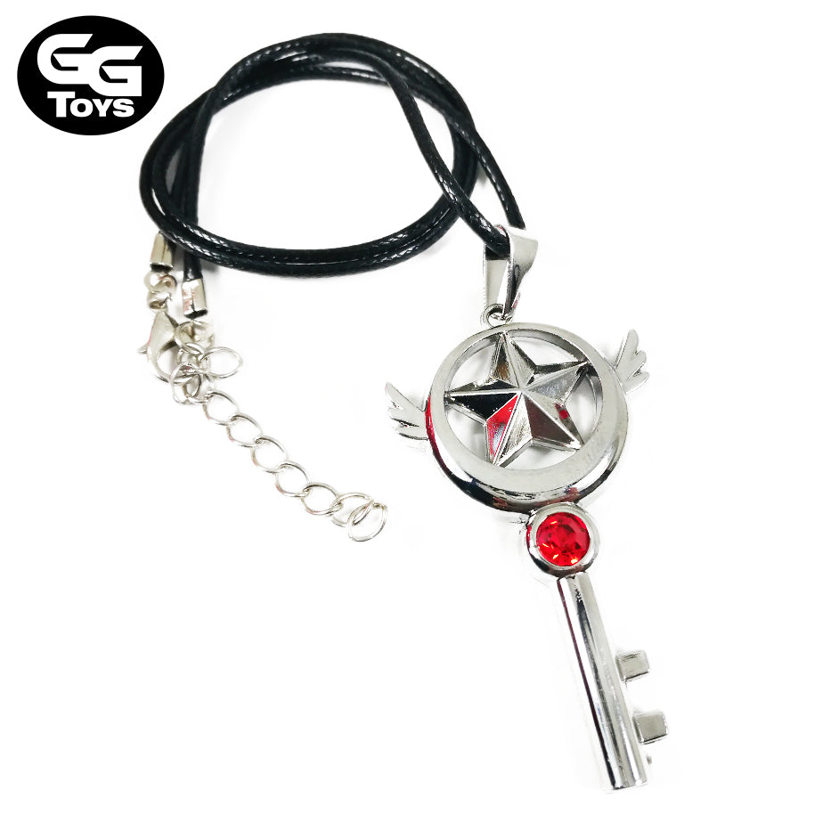 Collar Plateado - Sakura Cardcaptors 5 cm - Aleación de Zinc