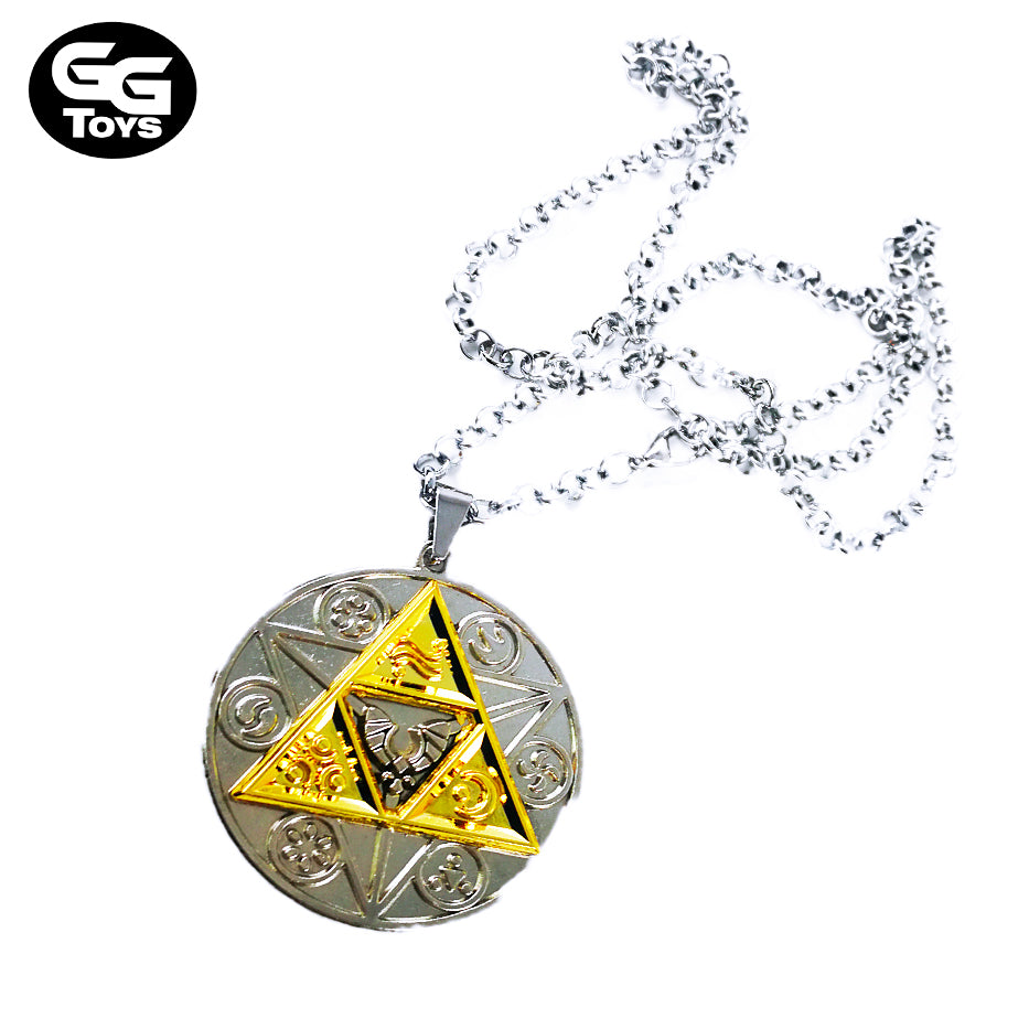 Collar Trifuerza V2 - The Legend of Zelda 5 cm - Aleación de Zinc
