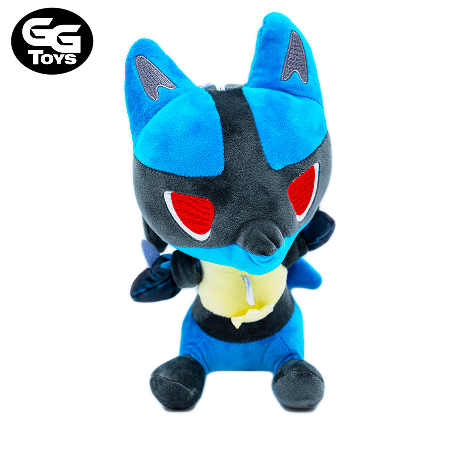 Lucario - Pokemon - Peluche 20 cm - Algodón/ Felpa