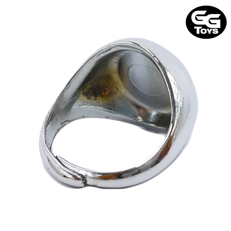 Anillo Akatsuki Deidara - Naruto Shippuden - Cosplay 5 cm - Aleación de Zinc