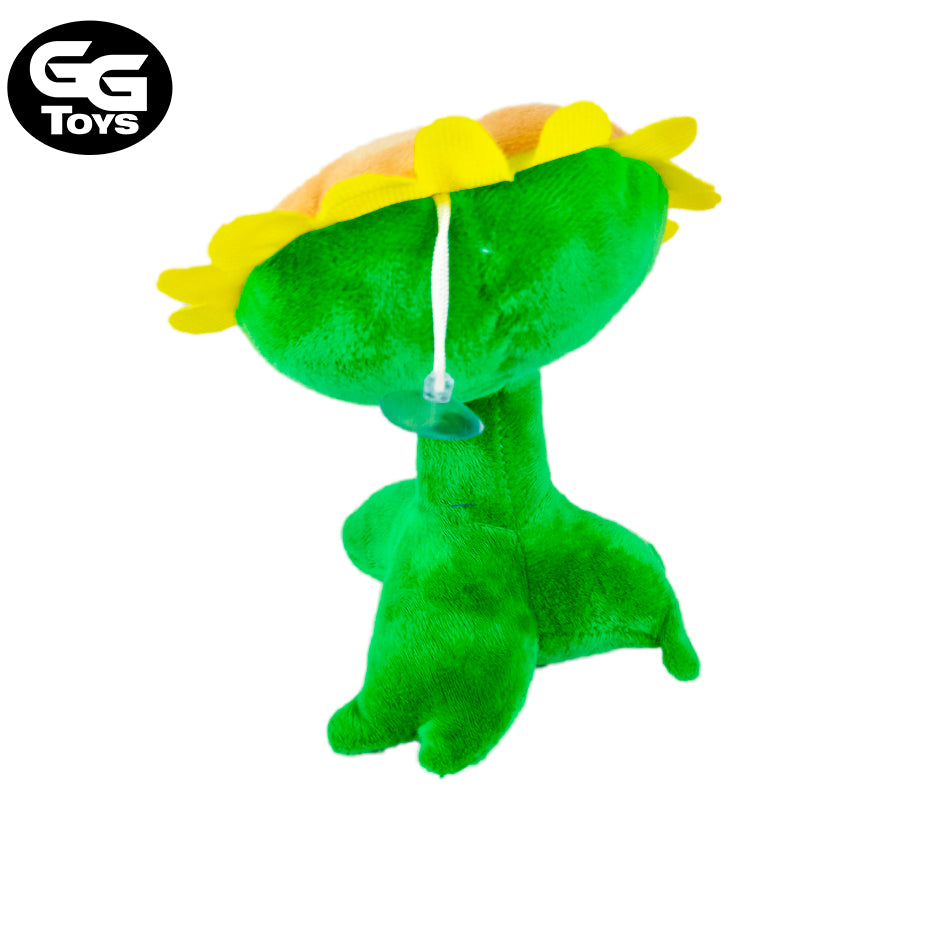Girasol - Plantas vs Zombies - Peluche 14 cm - Algodón/ Felpa