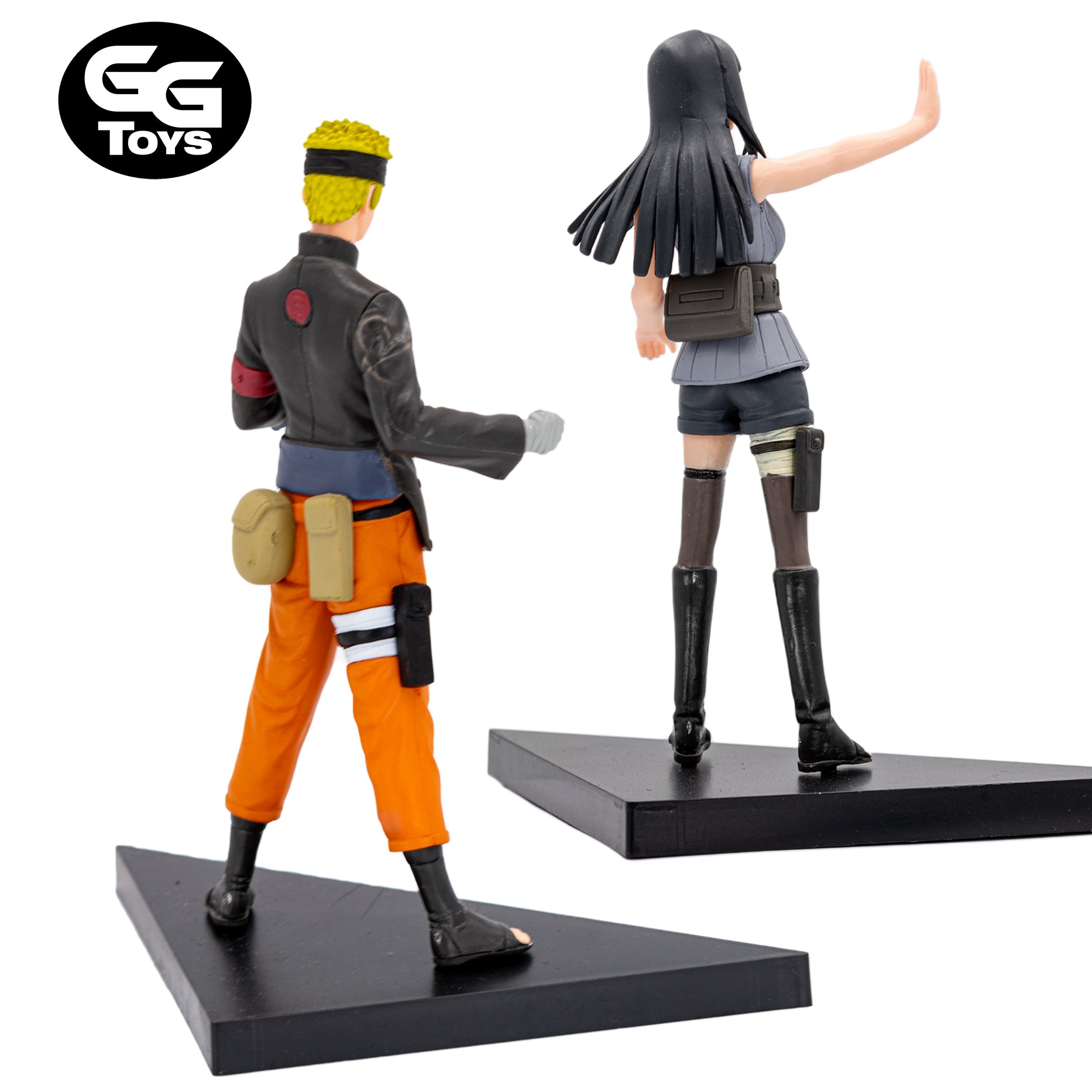 Naruto y Hinata - Naruto Shippuden - Figura de Acción 17 cm - PVC / Plástico