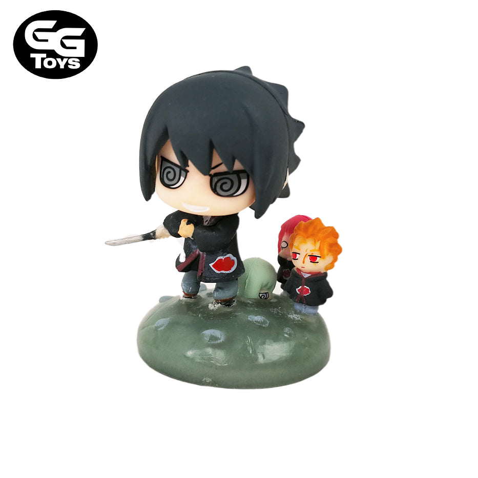 Chibis Naruto V2 - Naruto Shippuden - Figuras de Acción 5 cm - PVC / Plástico