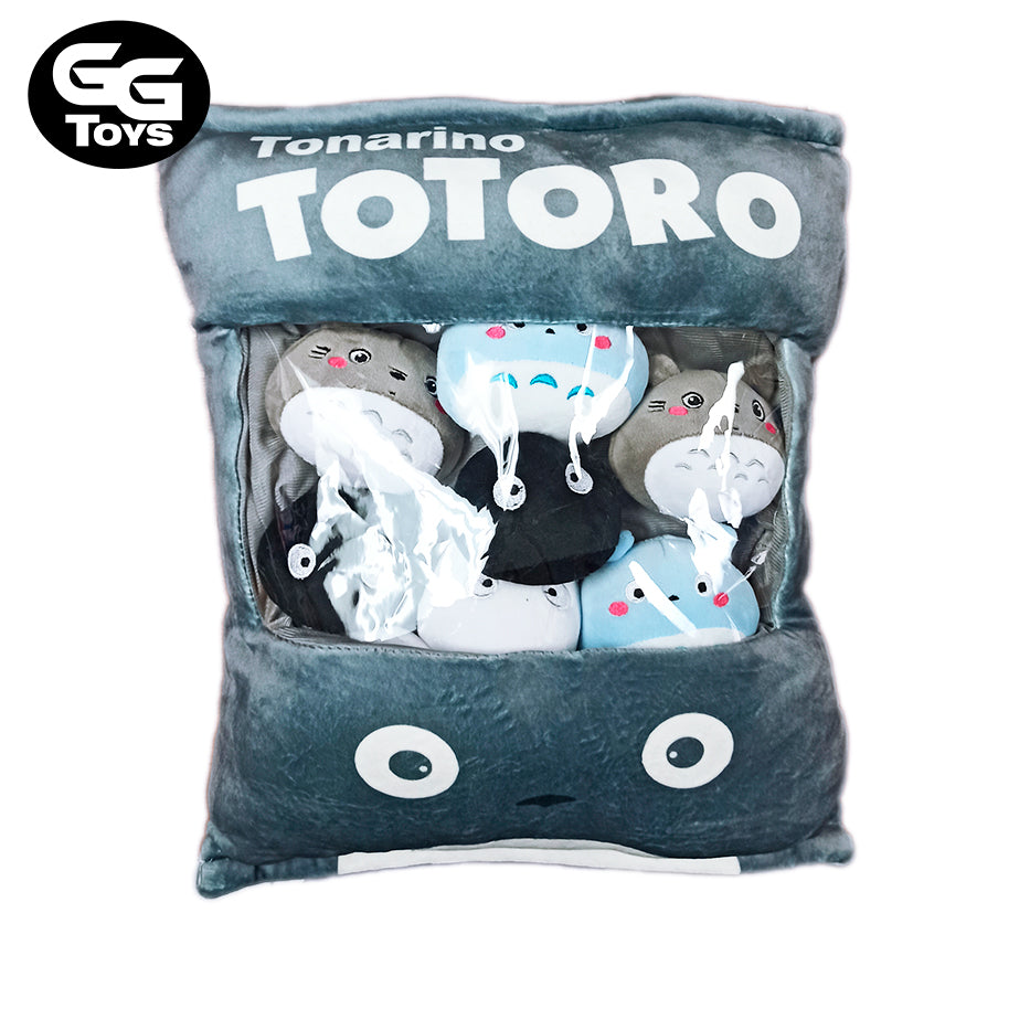 Almohada Totoro - Mi Vecino Totoro - Studio Ghibli - Peluche 40 x 50 cm - Algodón/ Felpa
