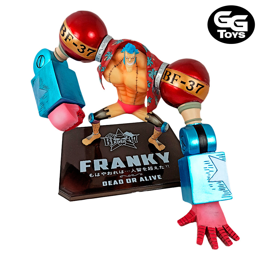 PROXIMAMENTE  Franky - One Piece - Figura de Acción 15 cm - En Caja - PVC / Plástico - GG Toys