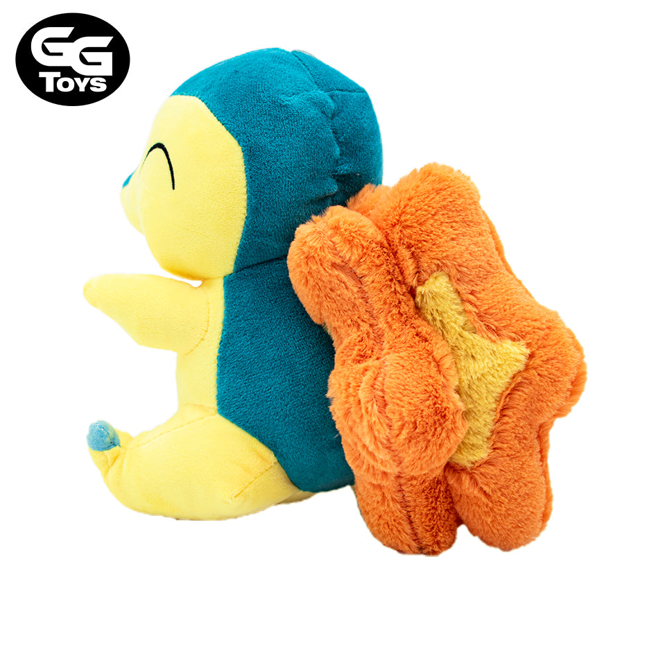 Cyndaquil - Pokemon - Peluche 20 cm - Algodón/ Felpa