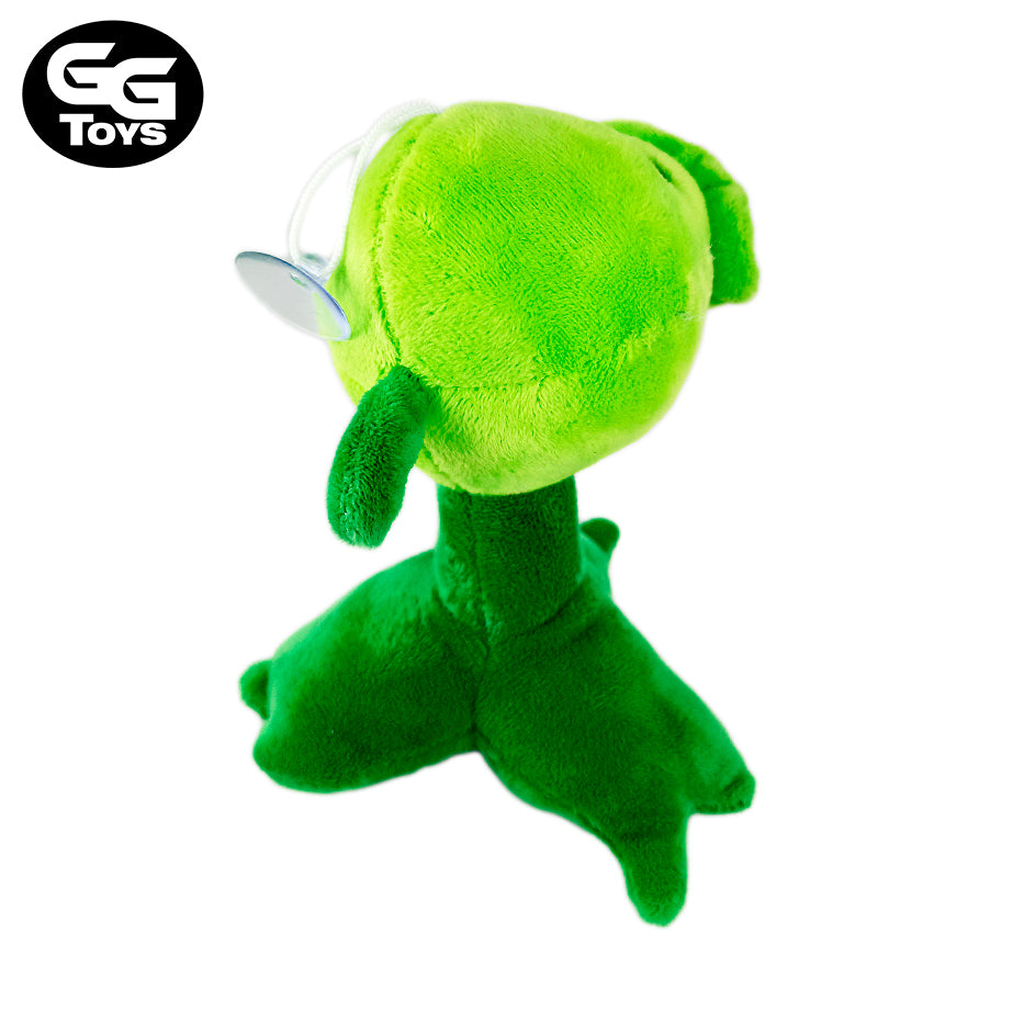 Lanzaguisantes - Plantas vs Zombies - Peluche 14 cm - Algodón/ Felpa