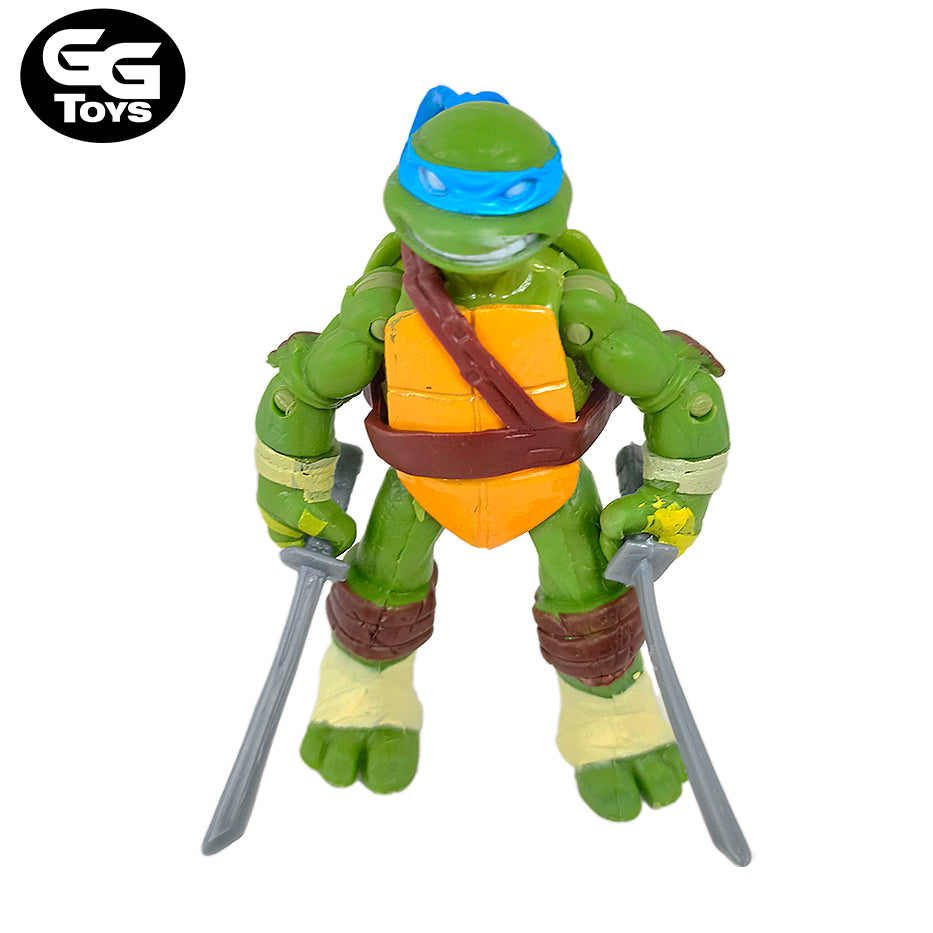 Set Tortugas Ninja - Figura de Acción 12 cm - PVC / Plástico