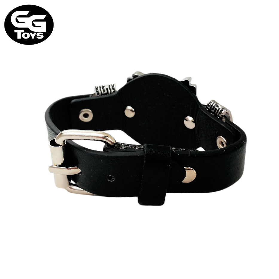 Pulsera de Cuero - One Piece - 25 cm - Aleación de Zinc
