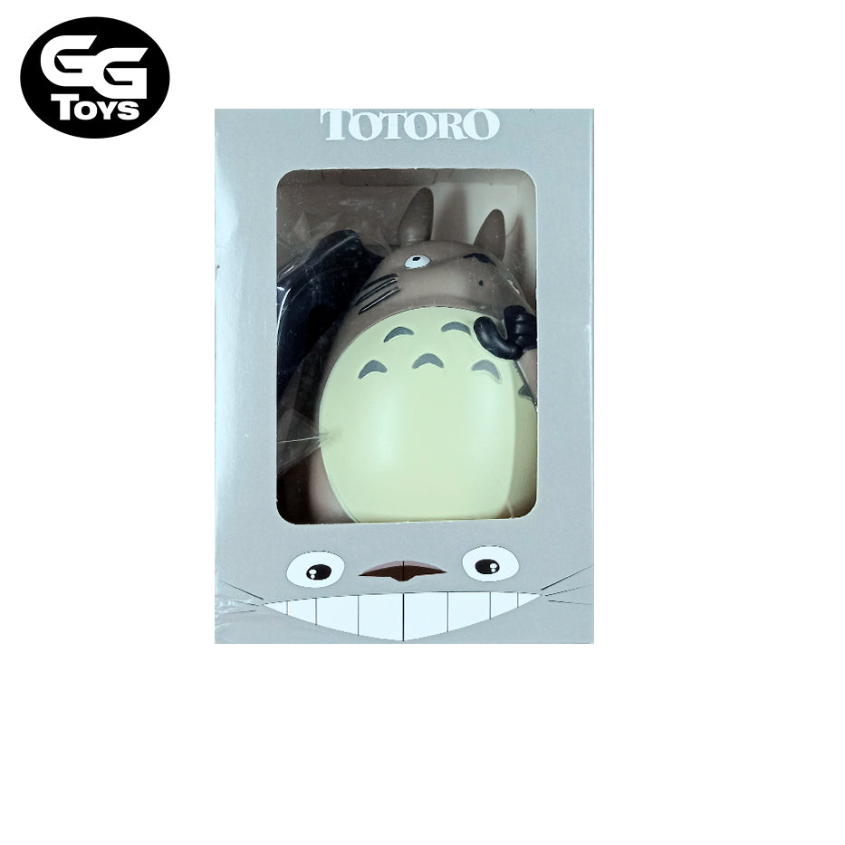 Totoro con Paraguas - Mi Vecino Totoro - Studio Ghibli - Figuras de Acción 15 cm - PVC / Plástico