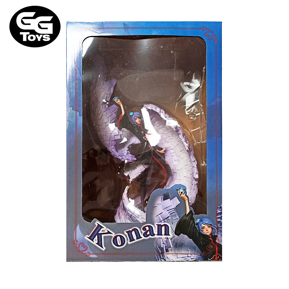 Konan Akatsuki - Naruto Shippuden - Figura de Acción 30 cm - En Caja - PVC / Plástico - GG Toys