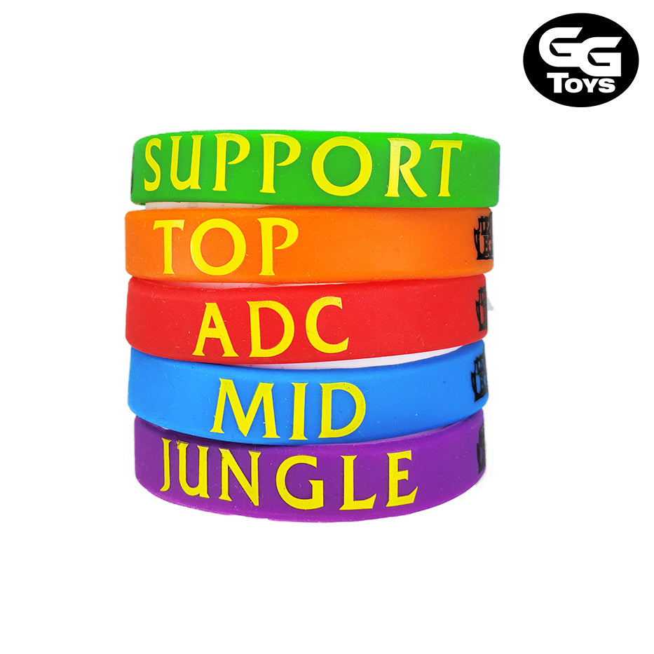 Pulseras - League of Legends - 6 cm - Silicón
