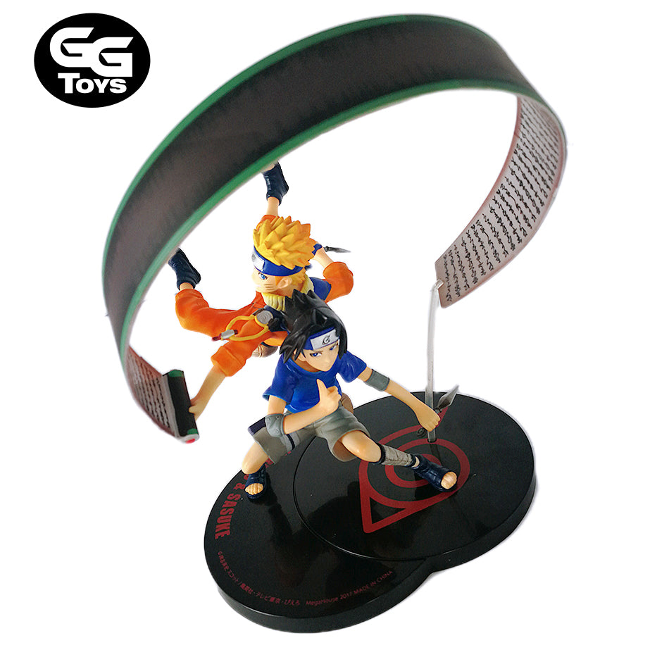 Naruto y Sasuke - Figura de Acción 15 cm - En Caja - PVC / Plástico - GG Toys