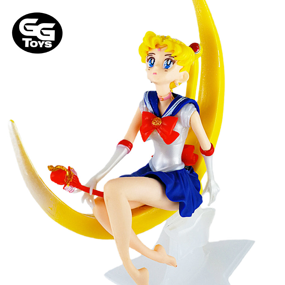 Sailor Moon Luna -  Figura de Acción 16 cm - PVC / Plástico - GG Toys