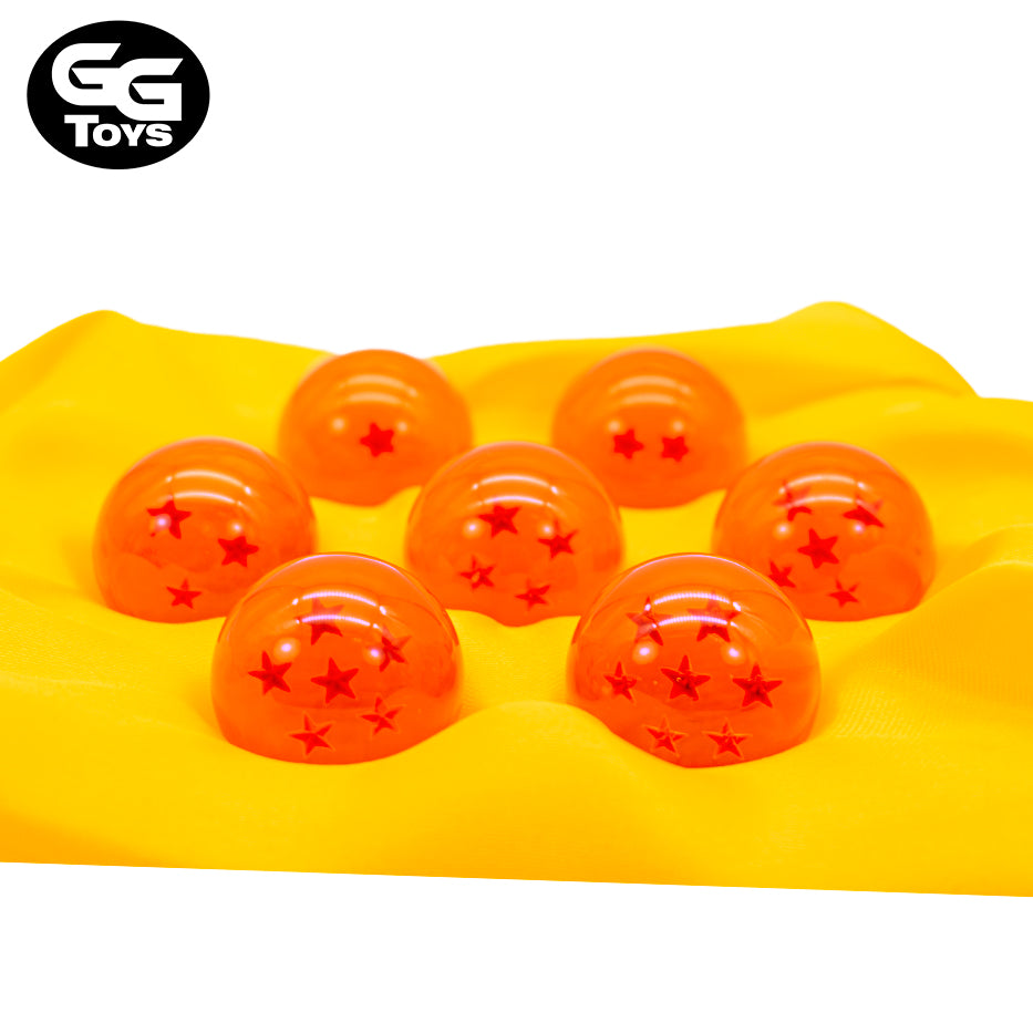 Set Esferas del Dragon - Dragon Ball Z - Coleccionables 3.5 cm - En Caja - Acrílico