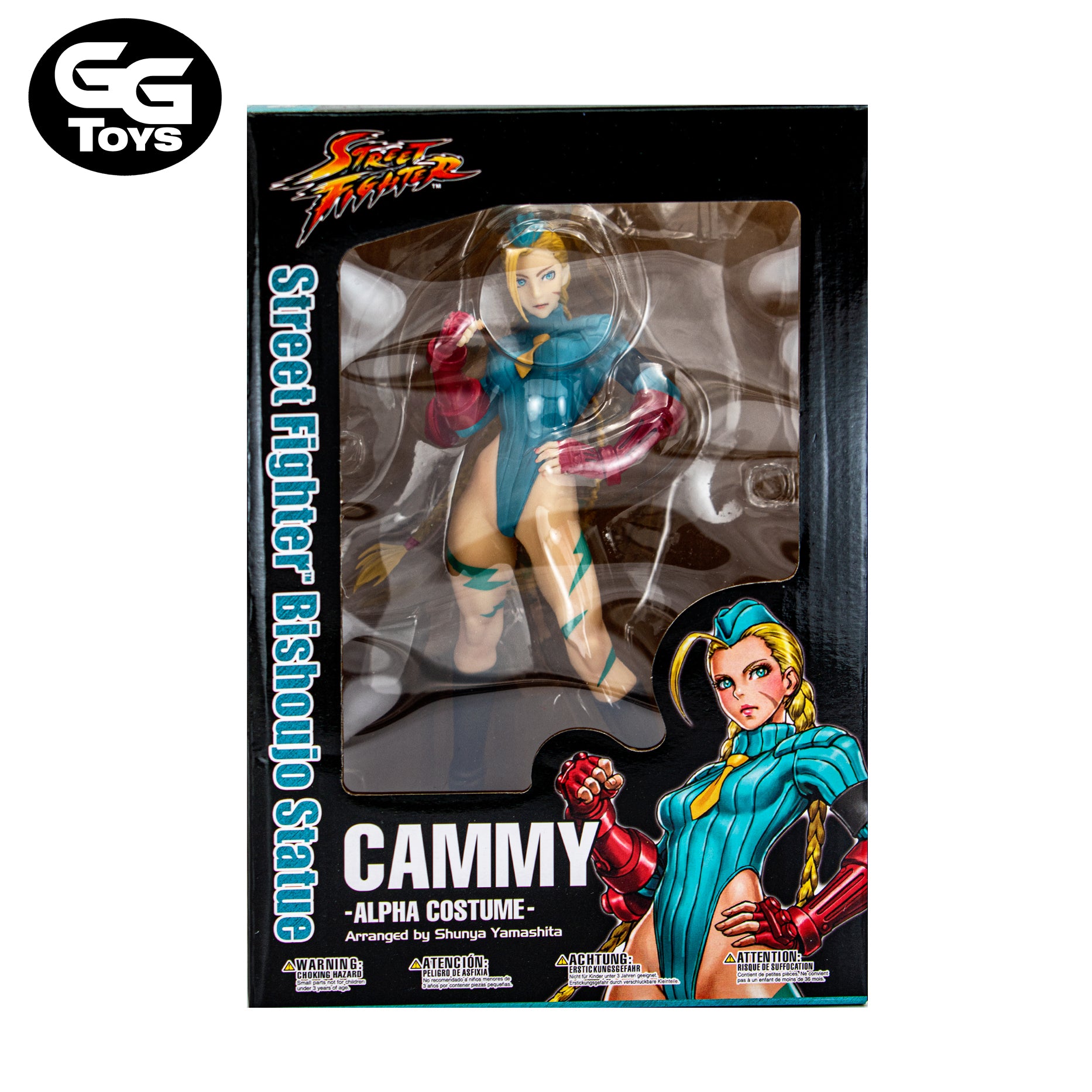 Cammy - Street Fighters - Figura de Acción 23 cm - En Caja - PVC / Plástico