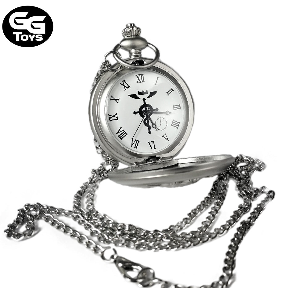 Reloj de Bolsillo 3 de Octubre de 1911 - Full Metal Alchemist - Reloj de Bolsillo 5 cm - Aleación de Zinc