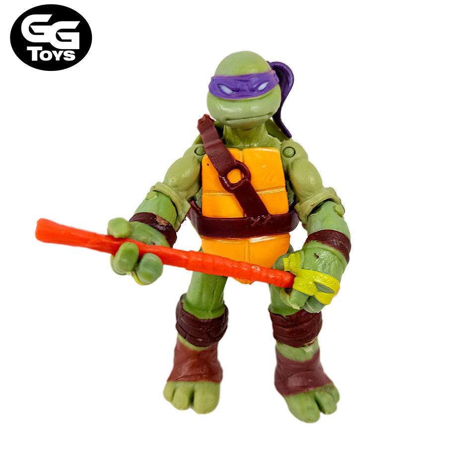 Set Tortugas Ninja - Figura de Acción 12 cm - PVC / Plástico