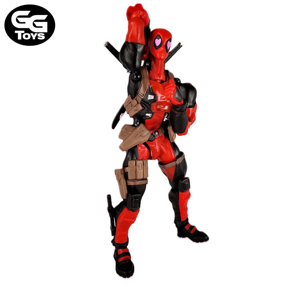 Deadpool Articulado - Marvel Comics - Figura de Acción 16 cm - En Caja - PVC / Plástico