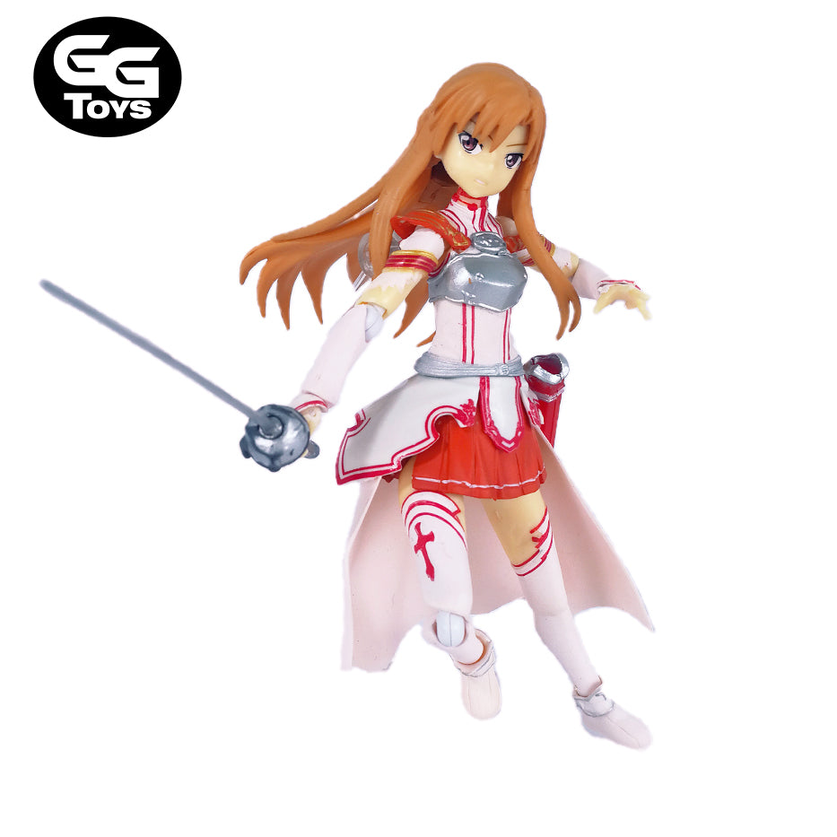 Asuna Articulable - Sword Art Online - Figura de Acción 14 cm - En Caja - PVC / Plástico - GG Toys