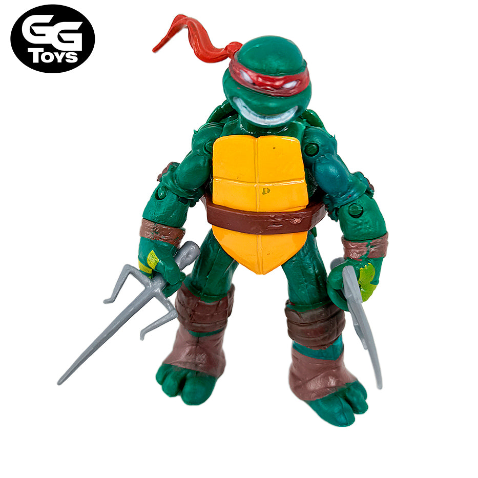 Set Tortugas Ninja - Figura de Acción 12 cm - PVC / Plástico