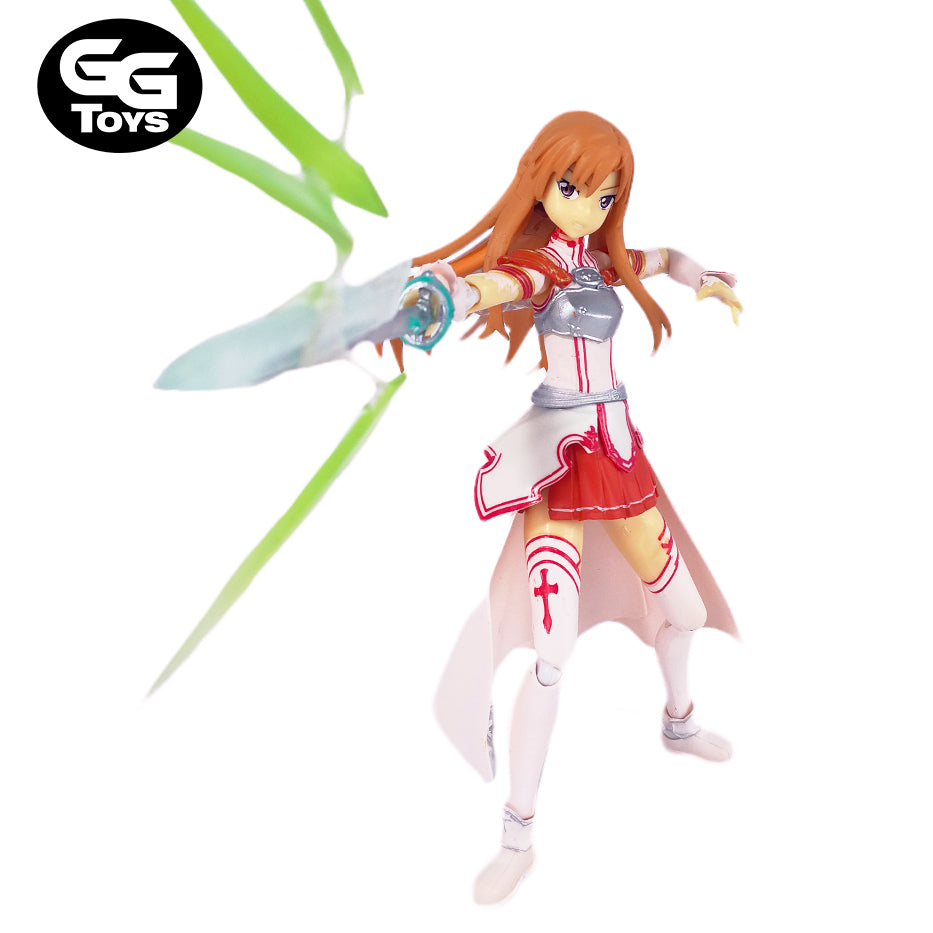 Asuna Articulable - Sword Art Online - Figura de Acción 14 cm - En Caja - PVC / Plástico - GG Toys