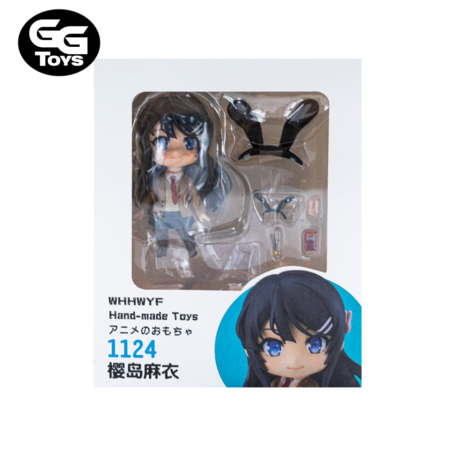 Mai Sakurajima Nendoroid - Bunny Girl Senpai - Figura de Acción 10 cm - En Caja - PVC / Plástico