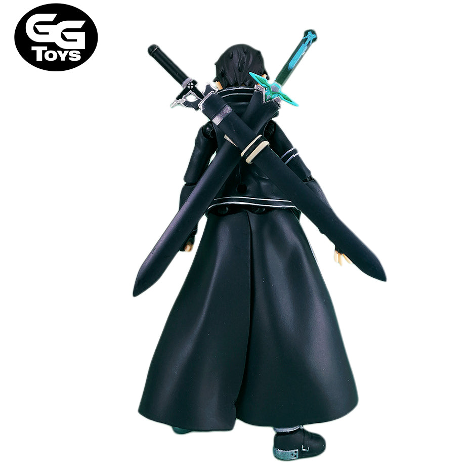 Kirito Articulable - Sword Art Online - Figura de Acción 15 cm - En Caja - PVC / Plástico - GG Toys