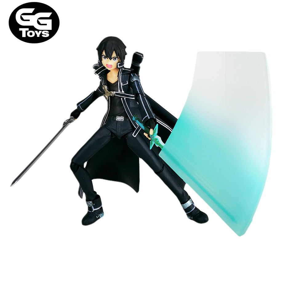 Kirito Articulable - Sword Art Online - Figura de Acción 15 cm - En Caja - PVC / Plástico - GG Toys