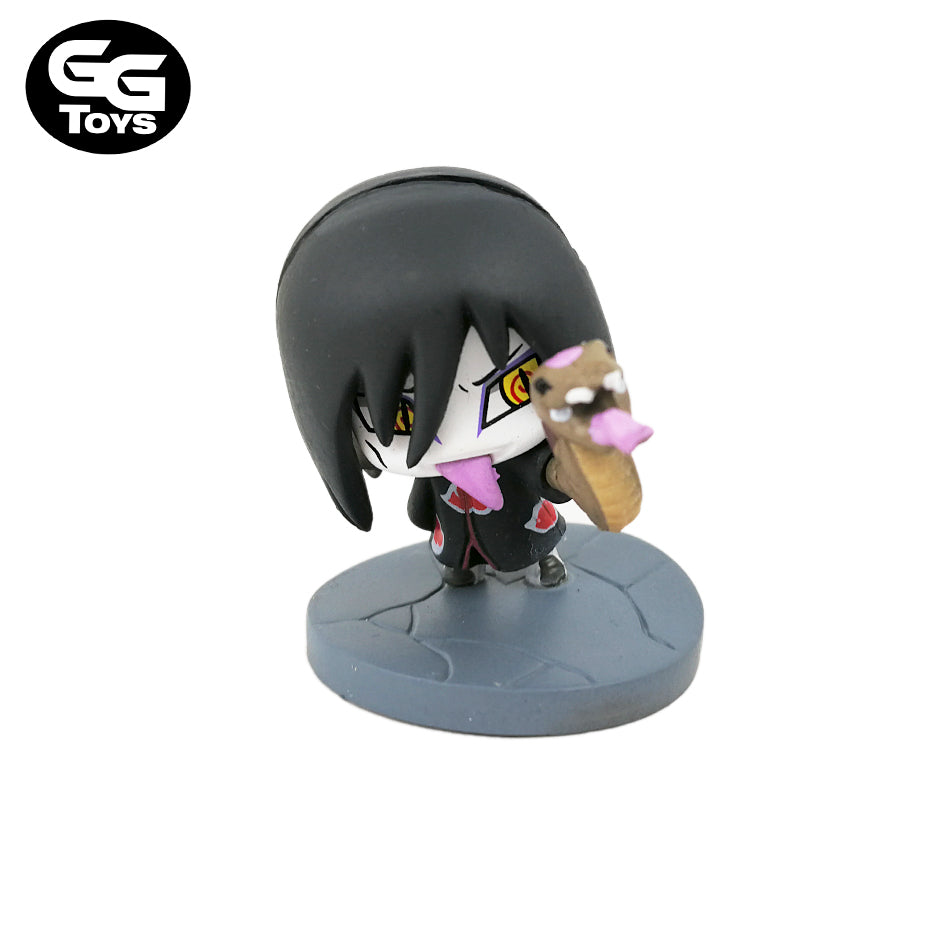 Chibis Naruto V2 - Naruto Shippuden - Figuras de Acción 5 cm - PVC / Plástico