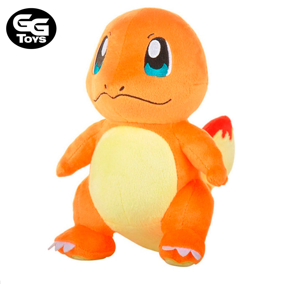Charmander - Pokemon - Peluche 20 cm - Algodón/ Felpa